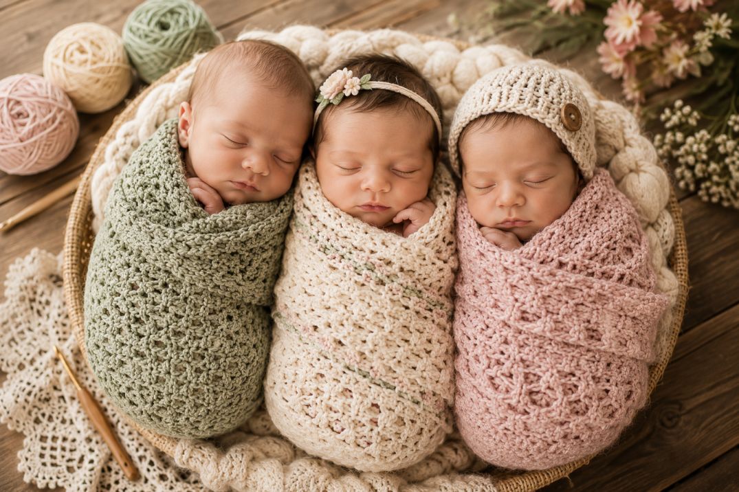 Top Crochet Newborn Blanket Patterns to Make the Best Baby Swaddle Blankets for Your Newborn Baby